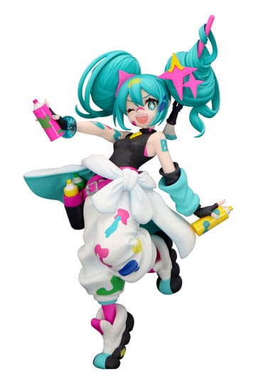 Hatsune Miku Trio-Try-iT PVC Statue Miku Paint Girl 19 cm
