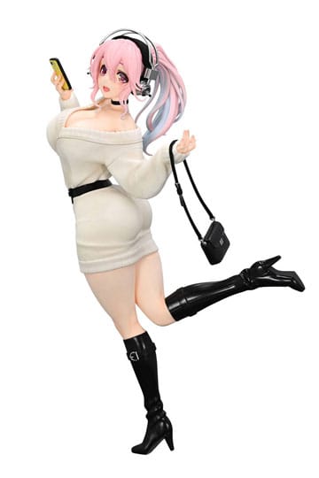 Super Sonico Trio-Try-iT PVC Statue Winter Memory Ver. 21 cm