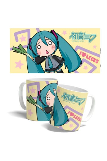 Hatsune Miku Mug Miku Chibi Leek Girl 325 ml