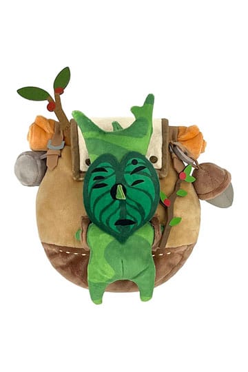 The Legend of Zelda: Tears of the Kingdom Plush Figure ZP04 Korok with Backpack Brown 17 cm