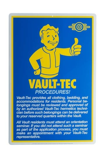 Fallout Metal Sign Procedures