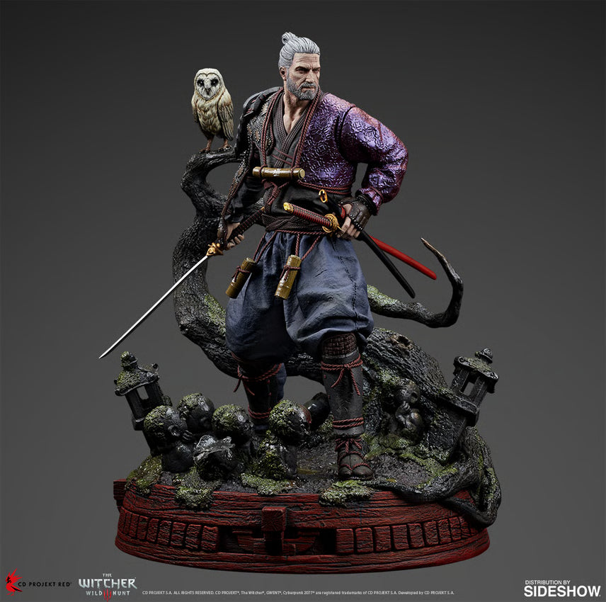 THE WITCHER III GERALT RONIN STATUE