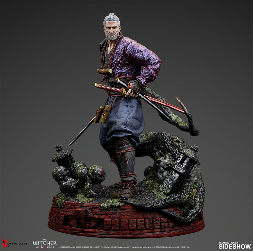 THE WITCHER III GERALT RONIN STATUE