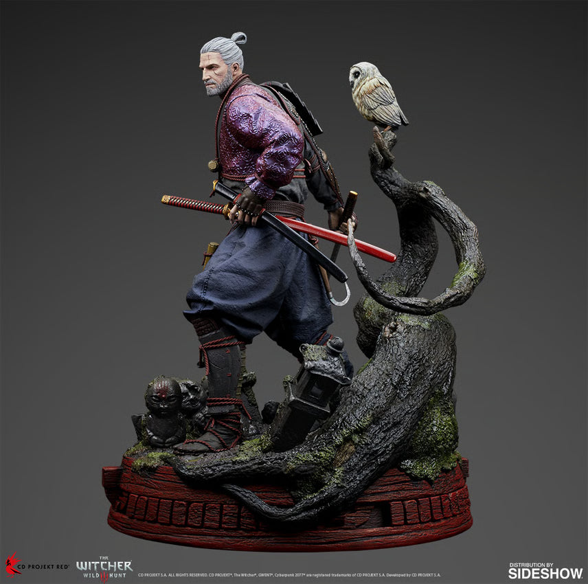 THE WITCHER III GERALT RONIN STATUE