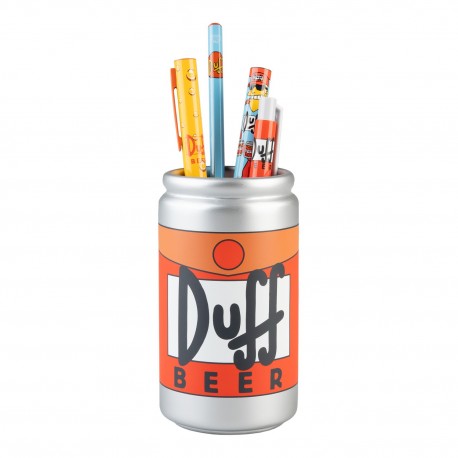 THE SIMPSONS - Duff - 3D Pencil Holder + Writting Set