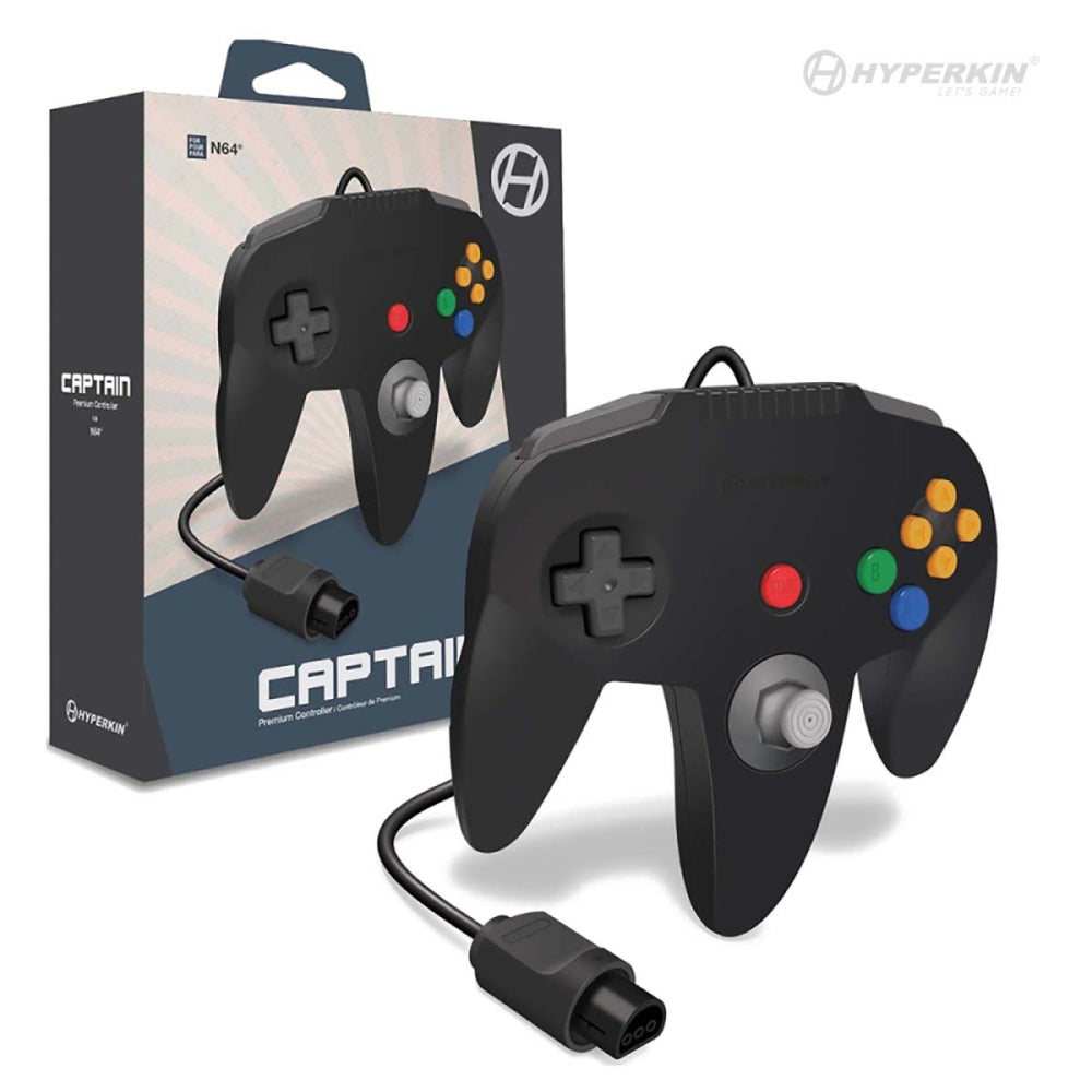 NINTENDO 64 Premium Controller black