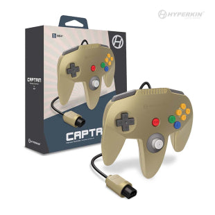 NINTENDO 64 Premium Controller Gold