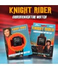 Knight Rider K.I.T.T. commlink replica watch packaging displayed with iconic design.