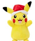 Pokémon Plush Figure Winter Pikachu with Christmas Hat 20 cm