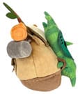The Legend of Zelda: Tears of the Kingdom Plush Figure ZP04 Korok with Backpack Brown 17 cm