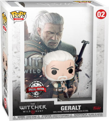 THE WITCHER WILD HUNT - POP GAMES N° 02- Geralt - SPECIAL EDITION