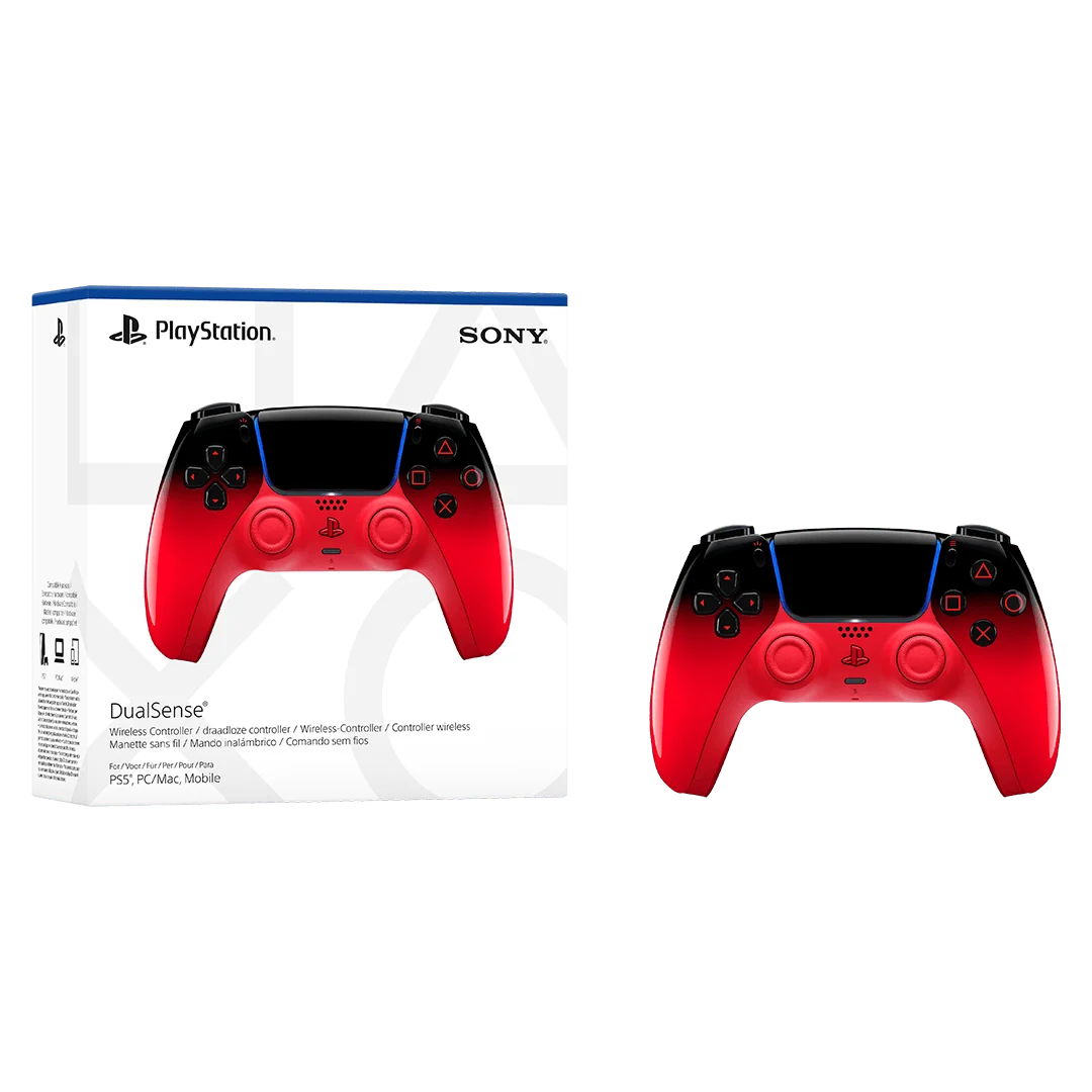 PS5 Sony DualSense Wireless Controller - Techno Red
