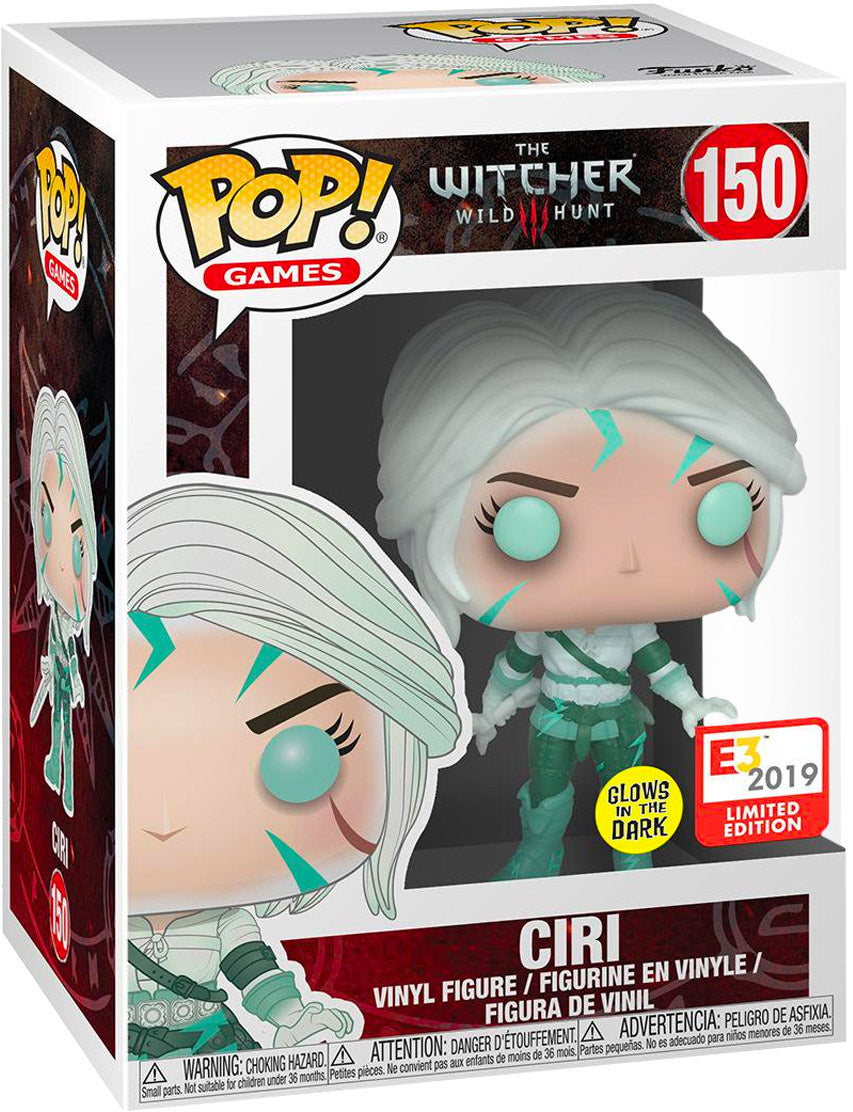 THE WITCHER WILD HUNT - POP GAMES N° 150 - CIRI - LIMITED EDITION