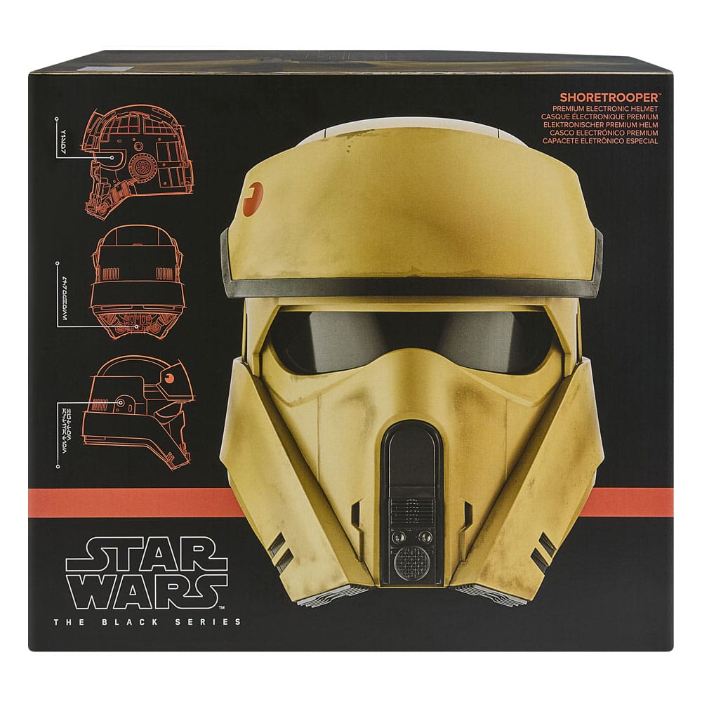 Star Wars: Andor Black Series Electronic Helmet Shoretrooper Replicas: 1/1 Star Wars