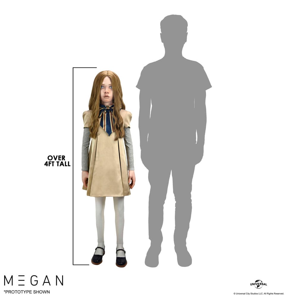 Megan Prop Replica 1/1 Megan Doll 140 cm Life size