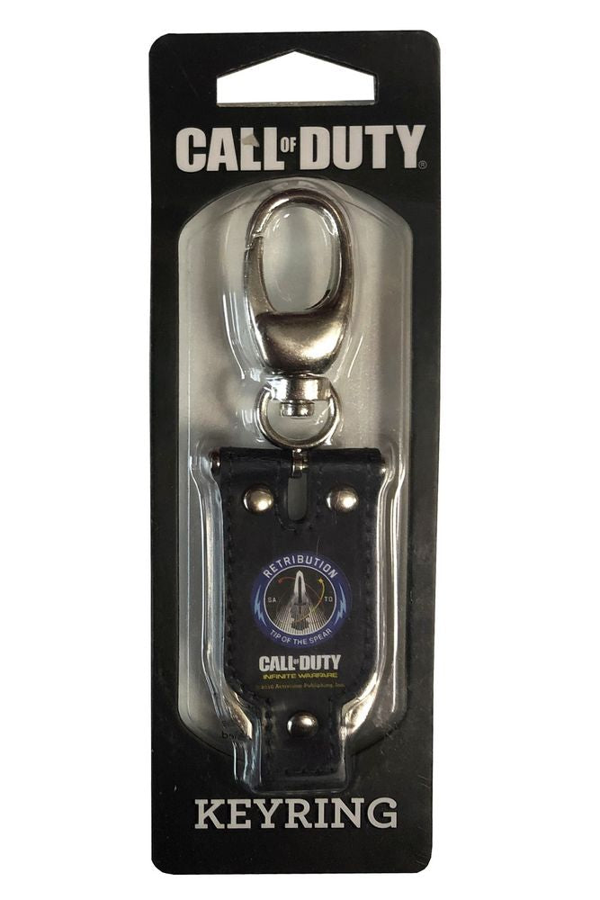 Call of Duty Infinite Warfare Metal / Leather Key Chain