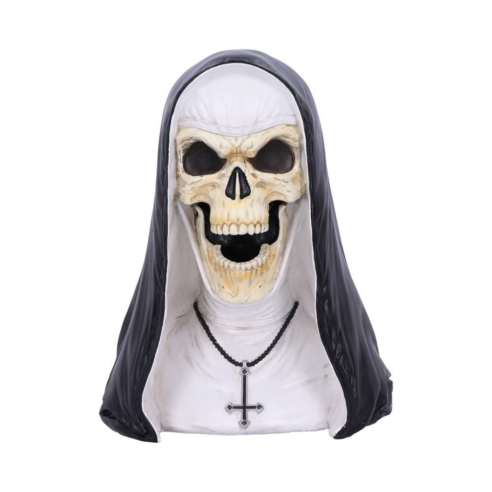 Sister Mortis - Skeleton Nun Horror Bust 29cm