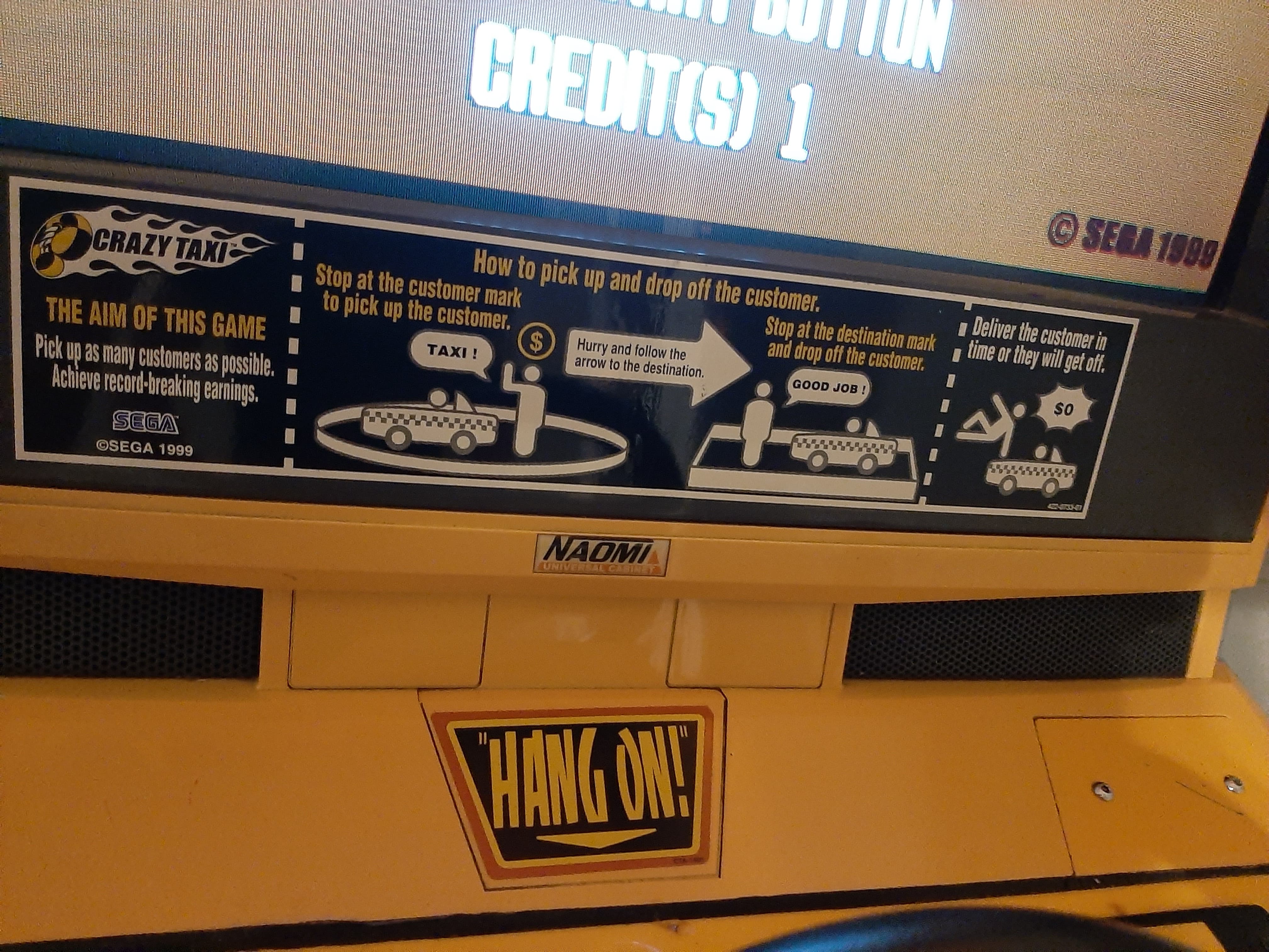 (VERKOCHT) Crazy Taxi Arcade