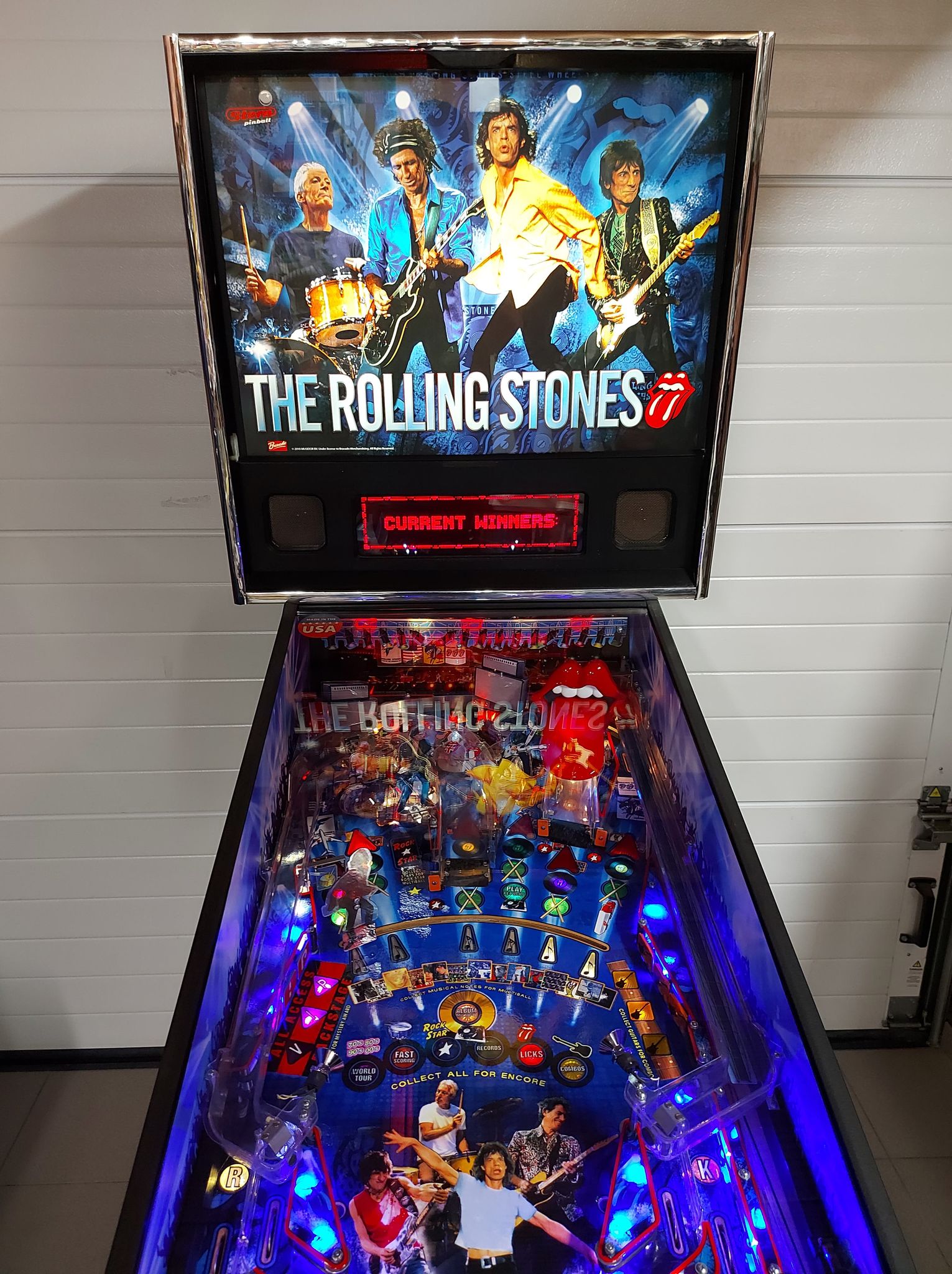 (verkocht) The Rolling Stones Stern Pinball