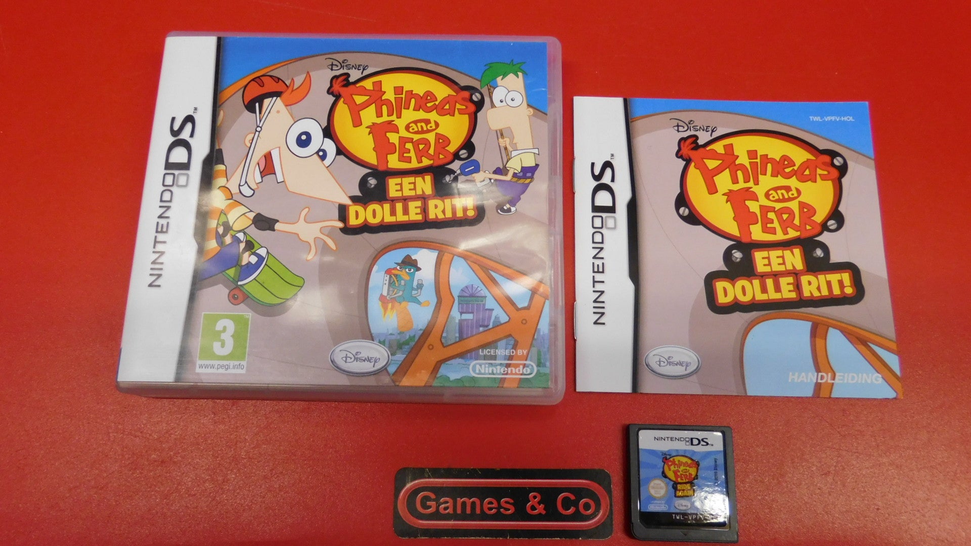 PHINEAS AND FERB EEN DOLLE RIT