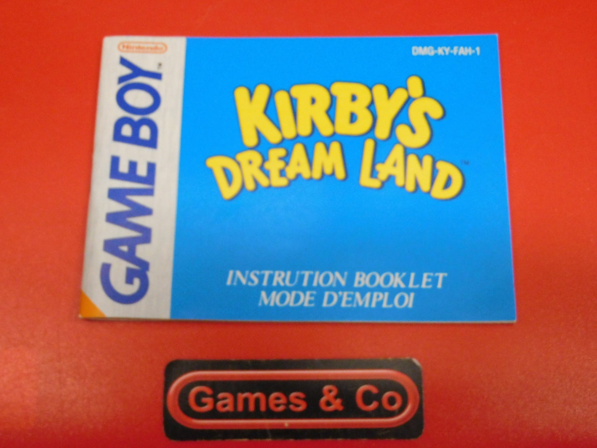 KIRBY'S DREAM LAND MANUAL