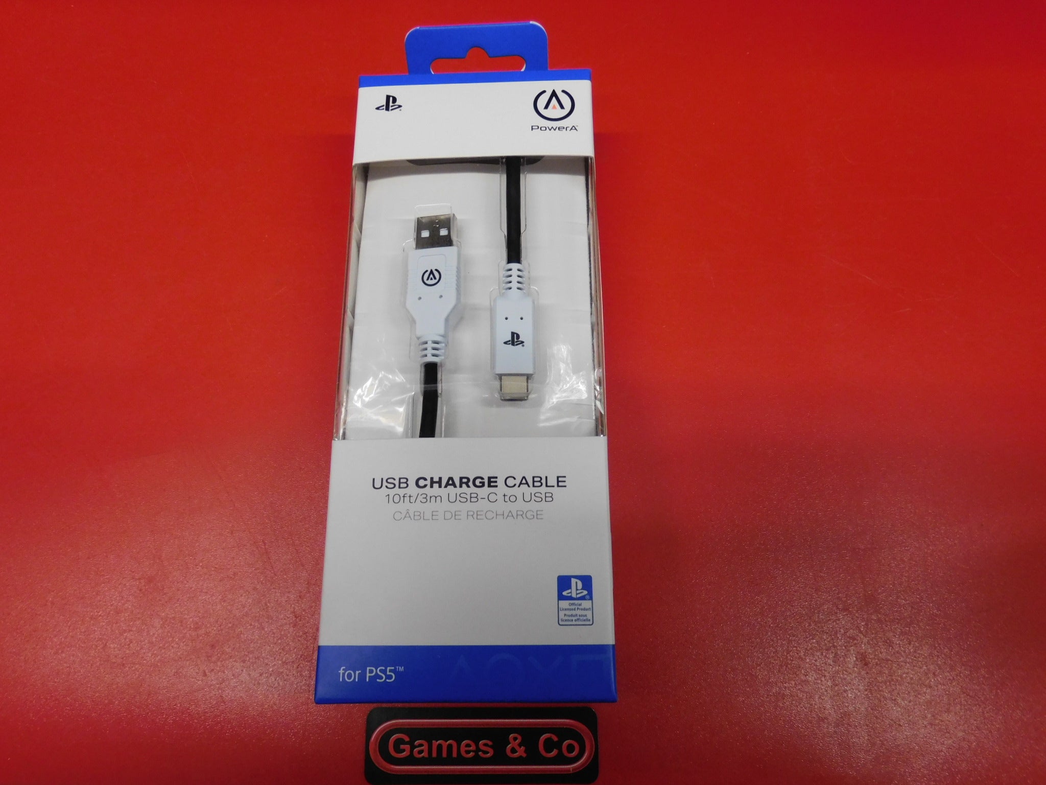 OFFICIAL PLAYSTATION 5 USB CHARGE CABLE 3M