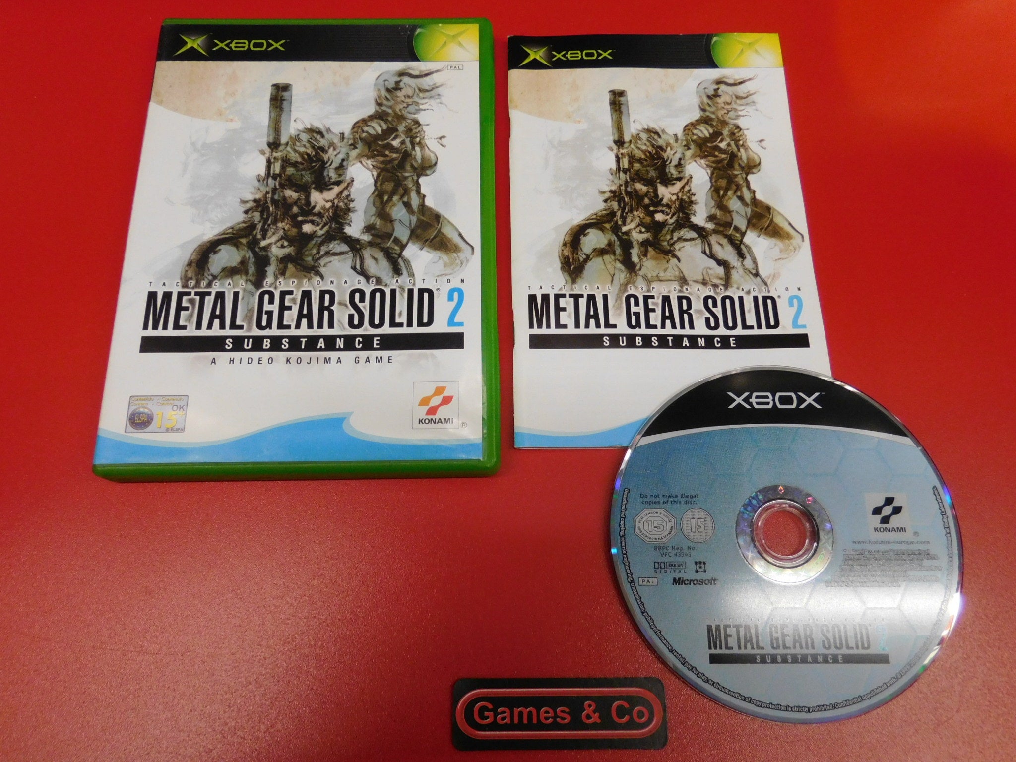 METAL GEAR SOLID  2 SUBSTANCE
