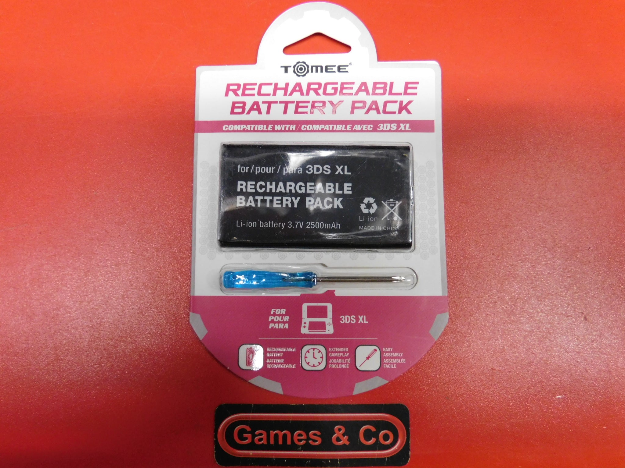 RECHARGEABLE BATTERY PACK 3DS XL