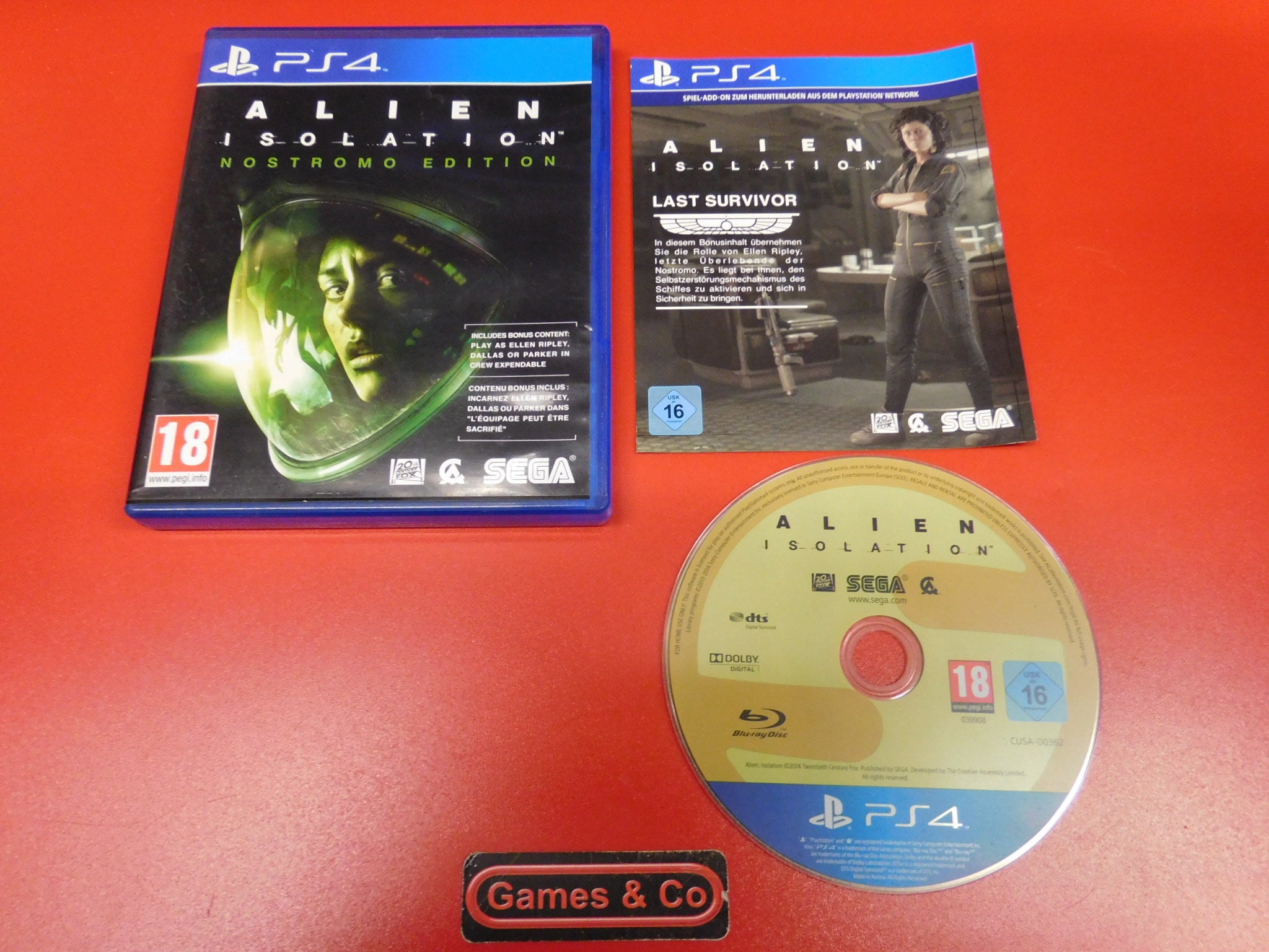 ALIEN ISOLATION - PS4