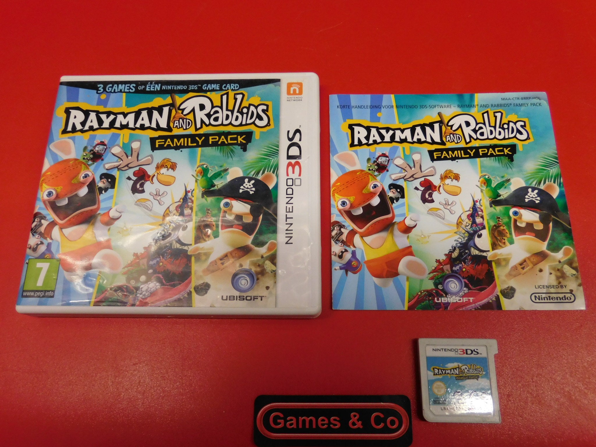 RAYMAN AND RABBIDS FAMILY PACK