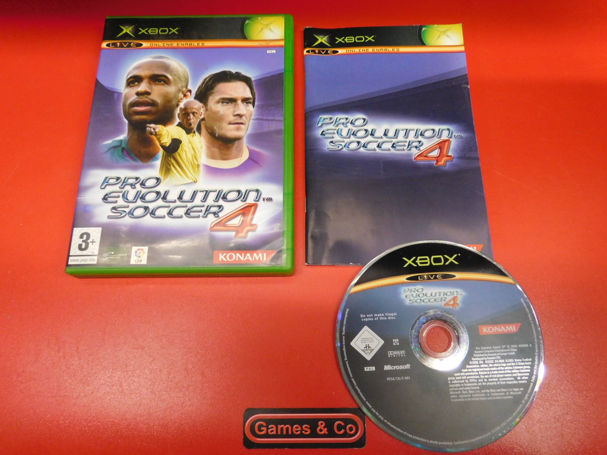 Pro evolution soccer 4 na XBOX classic