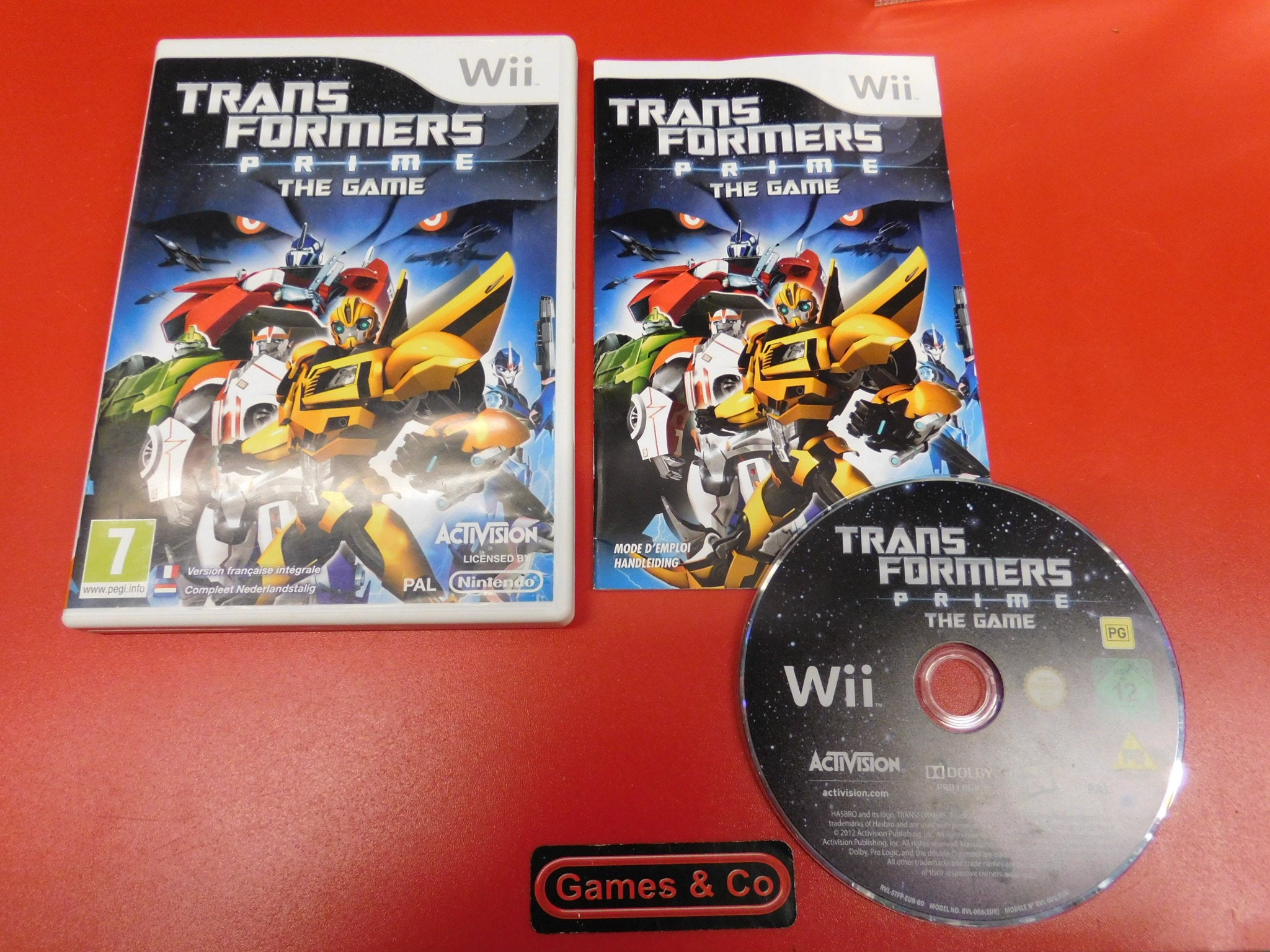 TRANSFORMERS PRIME THE GAME