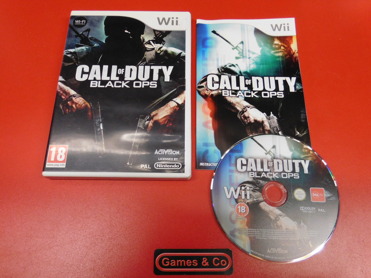 CALL OF DUTY BLACK OPS Wii