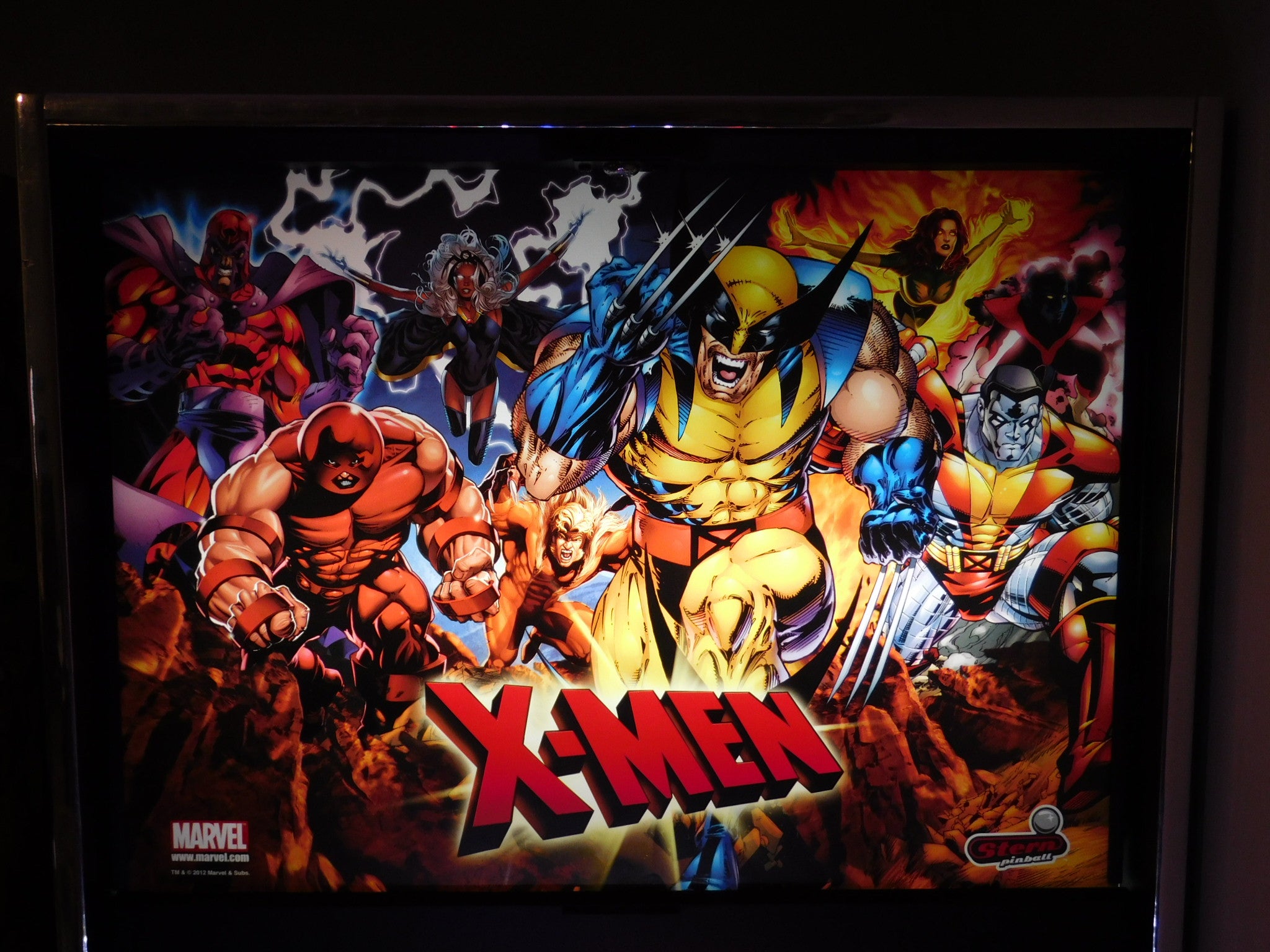 (verkocht) X-Men Stern Flipperkast