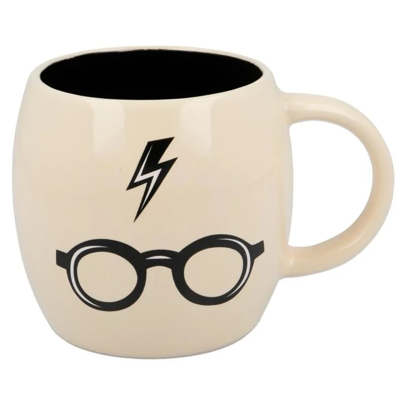 HARRY POTTER - Glasses + Lighting Bolt - Globe Mug 380ml