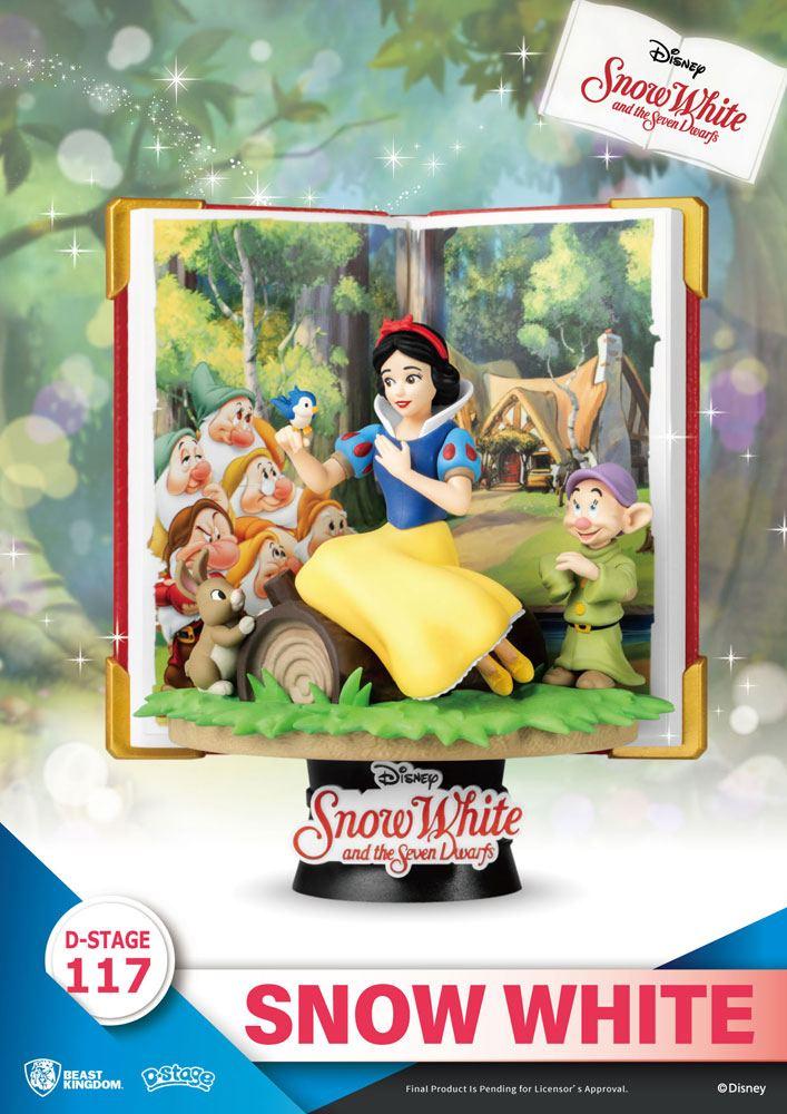DISNEY - SNOW WHITE -STATUE D-STAGE BOOK SERIES DIORAMA PVC 13CM