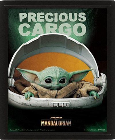 STAR WARS  - PRECIOUS CARGO  -  3D POSTER 26X20CM