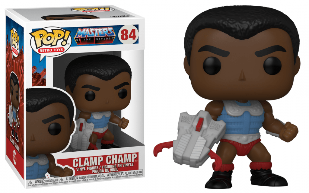 MASTERS OF THE UNIVERSE - BOBBLE HEAD POP N° 84 - CLAMP CHAMP