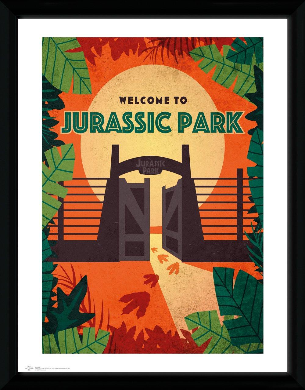 JURASSIC PARK - COLLECTOR PRINT 30X40 - WELCOME