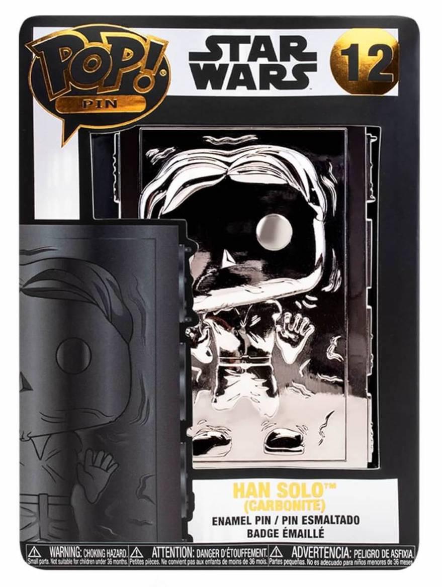 STAR WARS - POP LARGE EMAILLE  PIN N° 12 - HAN SOLO IN CARBONITE