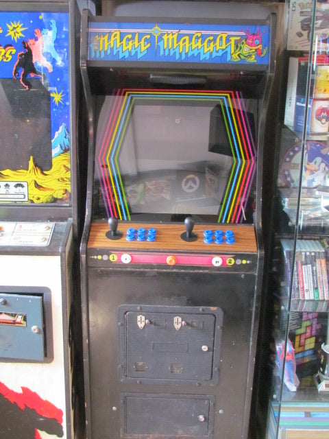 (VERKOCHT) Old school arcadekast 600 games